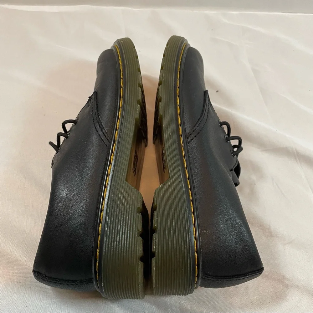 Dr. Martens 1461 J Junior Black Softy T Leather Oxford Shoes Size 3 US